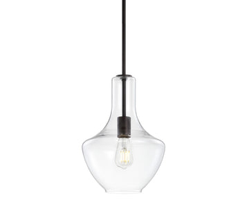 Watts Glass/Metal LED Pendant - JONATHAN Y
